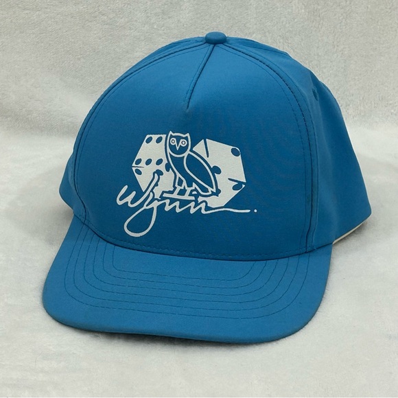 Drake OVO Octobers Very Own Owl Dice Wynn Las Vegas Casino Blue SnapBack Hat Cap - Picture 1 of 10